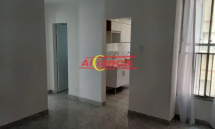 Apartamento para alugar com 2 quartos, 1 vaga, 59m² - vl rio de janeiro - guarulhos/sp por r$1500,00