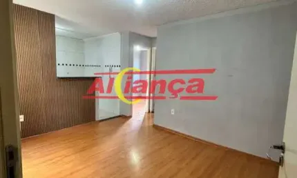Apartamento para alugar com 2 quartos, 1 banheiro e 1 vaga- 50m²- Água Chata - Guarulhos - SP