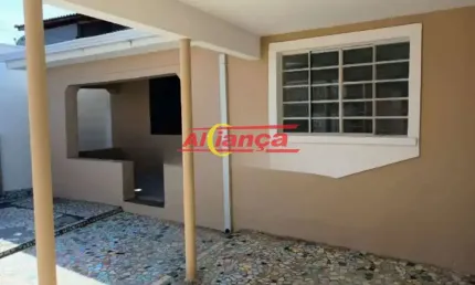 Casa com 3 quartos para alugar,  m² - bairro - guarulhos /sp - por r$ 3.000,00