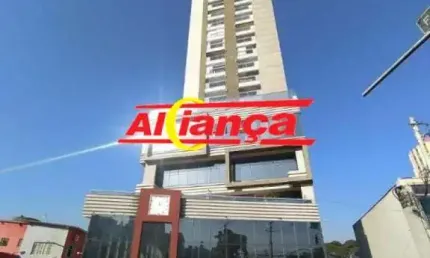 STUDIO MOBILIADO E 2 VAGAS DE GARAGEM PARA LOCAÇÃO, 36m² - CENTRO - GUARULHOS/SP R$ 2.900,00
