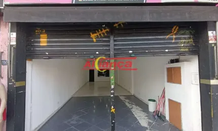 Salão para alugar, 80 m²  - Vila Barros - Guarulhos/SP - por R$ 4.400,00