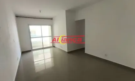 Apartamento com 3 quartos para alugar,  82m² - jardim las vegas - guarulhos/sp - por r$ 2.500,00