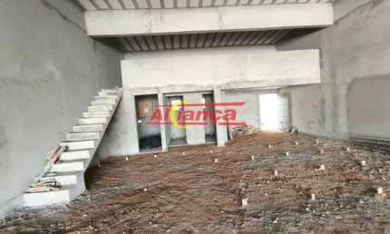 Salão para alugar,  230m²  - jardim adrian - guarulhos/sp - por r$ 8.000,00