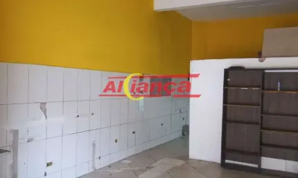 Salão comercial para alugar com 1 banheiro- 40m²- jardim rosana - guarulhos - sp por r$ 1.200,00