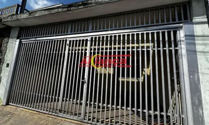 Sobrado para alugar com 3 quartos sendo 3 suítes  145m² - bairro - vila galvão - guarulhos /sp