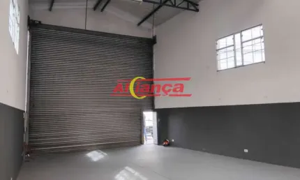 Galpão para alugar com 100m², mezanino, jardim presidente dutra - guarulhos/sp por r$ 4.500,00
