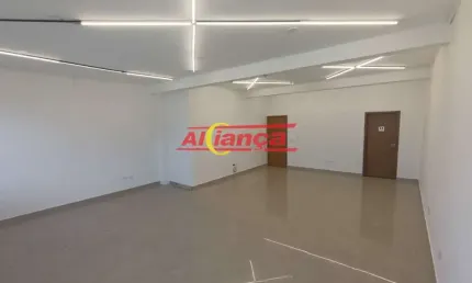 Sala para alugar, 55 m²  - vila augusta - guarulhos/sp - por r$ 2.700,00