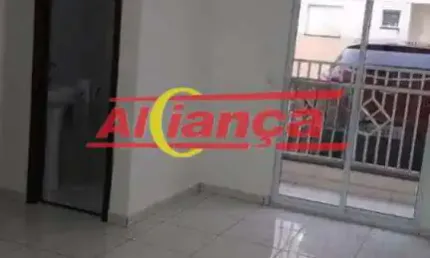 Apartamento para alugar com 2 quartos, 1 banheiro e 1 vaga- 54,09m²- vila real - guarulhos - sp