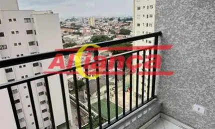 Apartamento semi mobiliado para alugar com 2 quartos, 1 vaga- v. galvão - guarulhos por r$: 2.000,00