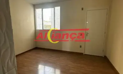 Apartamento com 2 quartos para alugar,  45m² - pq santos dumont - guarulhos/sp - por r$ 1.400,00