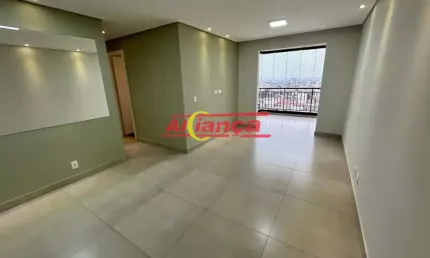 Apartamento para alugar, 3 quartos, sendo 1 suíte e 1 vaga, 76m², picanço - guarulhos -r$ 3.700,00