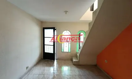 Casa com 3 quartos para alugar, 135m² - jardim las vegas - guarulhos/sp por r$ 1.600,00