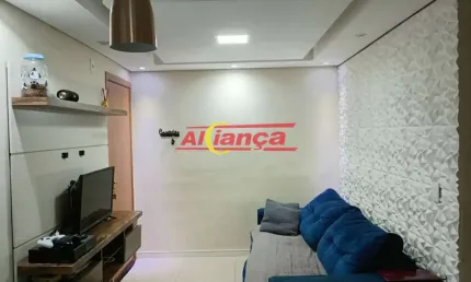 Apartamento para alugar com 2 quartos, 1 vaga - pimentas- guarulhos por r$: 1.200,00