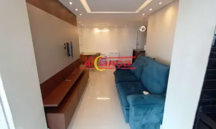 Apartamento para alugar com 2 quartos, 2 banheiros, 1 vaga- 83m²-jardim flor da montanha - guarulhos