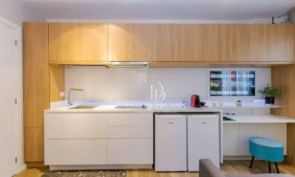 Studio com 1 dormitório à venda, 35 m² por r$ 429.000 - mercês - curitiba/pr