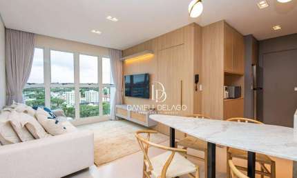 Apartamento com 1 quarto à venda na Rua Jovino do Rosário, 1526, Cabral, Curitiba