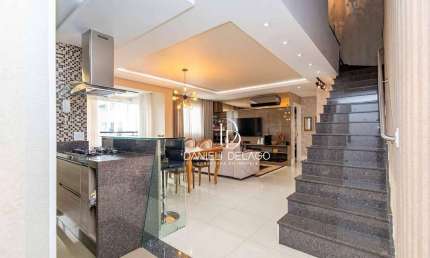 Apartamento Duplex, 158 m² - venda por R$ 1.580.000,00 ou aluguel por R$ 12.763,00/mês - Água Verde - Curitiba/PR