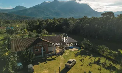 Chácara com 4 dormitórios, 3670 m² - venda por r$ 800.000 ou aluguel por r$ 6.750/mês - raia velha - morretes/pr