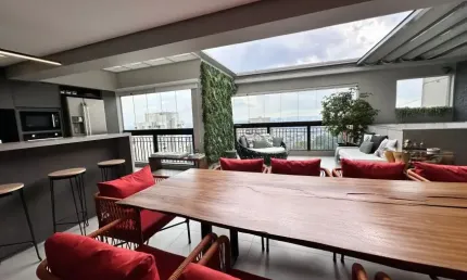 CPBERTURA  AVENDA  NA VILA ANDRADE   COM 164 METROS  COM 3 DORMITORIOS  3 VAGAS