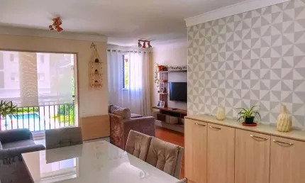 APARTAMENTO   AVENDA  NA VILA  SONIA  COM 3 DORMITORIOS  ,UMA VAGA DE GARAGEM