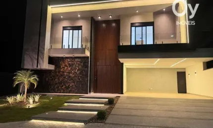 Sobrado com 4 suítes à venda, 427 m² por r$ 3.200.000 - loteamento vivant urbanova - são josé dos campos/sp