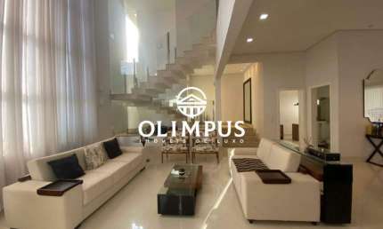 Belíssimo sobrado de Luxo todo mobiliado em condominio Jardins Barcelona
