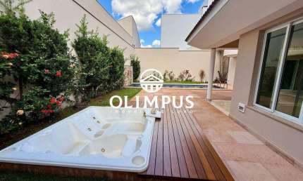 CÓD. 3601 - Belíssima Casa de Luxo Estilo Sobrado de 380m² no condominio Gávea Hill II