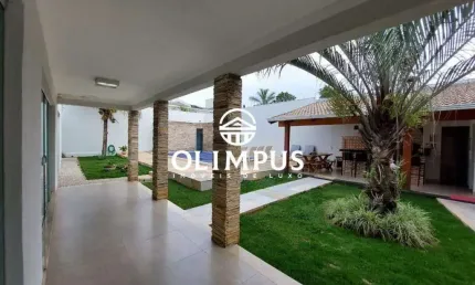Belíssima casa de luxo em uma região nobre de Uberlândia.