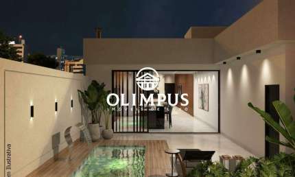 Belíssima Casa com fachada moderna no condomínio Reserva dos Ipês