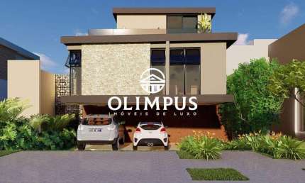 Projeto maravilhoso com uma linda casa para finalizar, a venda no Condominio Terras Alpha