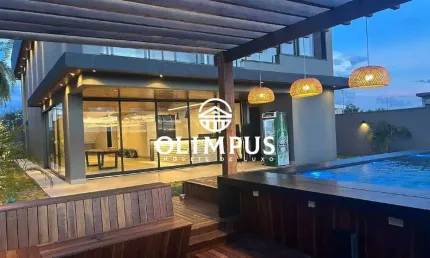 CÓD. 5099 - Excelente Casa com área 382m² no condomínio Alphaville I - Bairro Granja Marileusa
