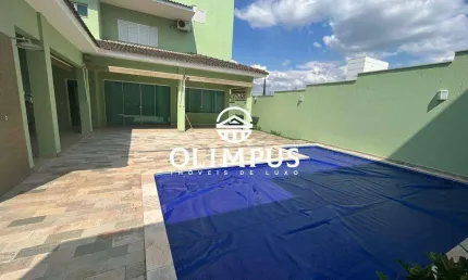 Cód.3366 - Belíssima casa de luxo, estilo sobrado, no condomínio Roma disponível para alugar.