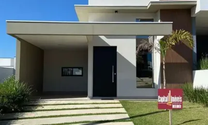 Casa em condomínio fechado com 3 quartos à venda no Loteamento Park Gran Reserve, Indaiatuba 