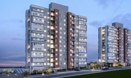 Lançamento de Lindos Apartamentos com 2 dormitórios com opções com suite entregues prontos para morar
