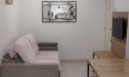 Lindo Apartamento com 2 quartos, sala e cozinha integrada todo em Porcelanato