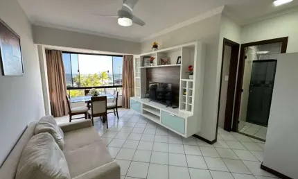 Apartamento Mobiliado para Locação em Salvador, Costa Azul, 1 dormitório, 1 banheiro, 1 vaga