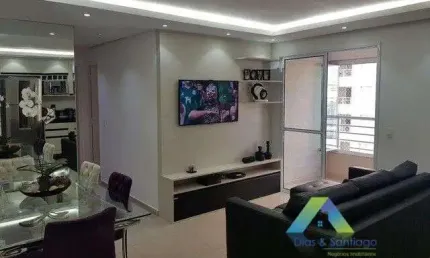 Rudge ramos apartamento 66m², 2 dormitórios, 1 suíte, 1 vaga, lazer completo ótima localização e valor !!!