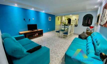 SANTO ANDRÉ Casa 200 metros, total de 5 dormitórios, Edícula,  2 vagas com excelente localização e valor !!!