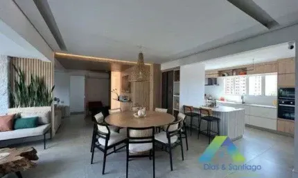 SANTO ANDRÉ Apartamento 135M², 4 dormitórios, designer moderno, fino acabamento, 2 vagas lazer completo com ótimo valor e localização !!!!