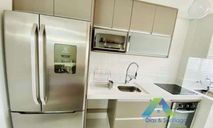 SANTO ANDRÉ Apartamento 53M², 2 dormitórios, designer moderno, lazer completo, 1 vaga ótima localização e valor !!!