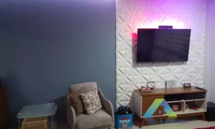 VILA DAYSE Apartamento 83M², 3 dormitórios, 1 suíte, 2 vagas ótima localização e valor !!!