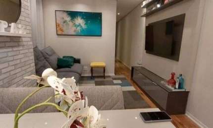 SANTO ANDRÉ Cobertura 134M², 3 dormitórios, 2 vagas, espaço gourmet com Jacuzzi ótima localização e valor !!!