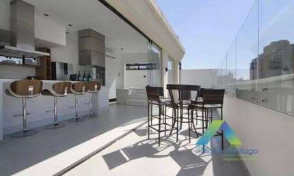 VILA MARIANA Cobertura 212M²,  designer moderno 3 dormitórios, espaço gourmet com Jacuzzi, 4 vagas, a 800M², da estação do metro Ana Rosa !!!
