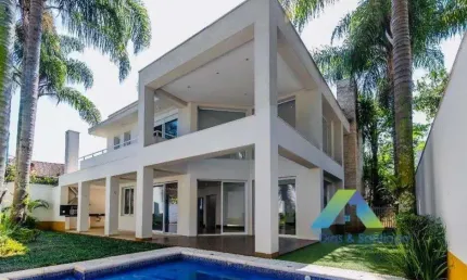 Casa com 4 suítes em condomínio, 958 m² - Alto da Boa Vista - São Paulo/SP