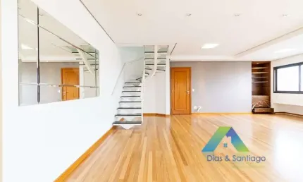 MIRANDOPOLIS COBERTURA TRIPLEX 247M², 3 suítes, 4 vagas, espaço gourmet com churrasqueira, com ótima localização e valor !!!