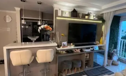 Apartamento novo planejado a venda na Av do taboão.