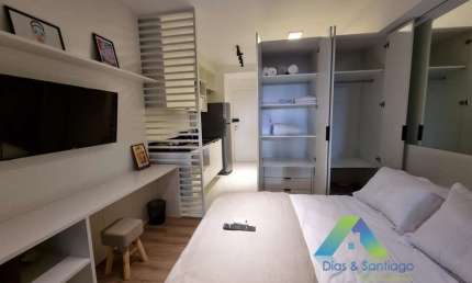 Studio todo mobiliado com 30m² proximo ao metro Vila Madalena