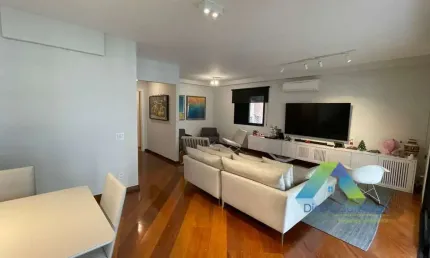 Apartamento de alto padrão com 170m² em moema pássaros fora da rota dos aviões e a 10 minutos a pé do parque ibirapuera.