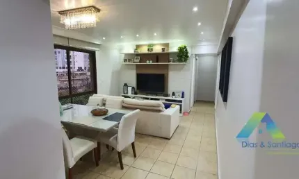Lindo apartamento impecável, com 107m²  totalmente reformado para oferecer conforto e sofisticação em localização privilegiada  a 100mts do metrô Alto do Ipiranga unindo praticidade e exclusividade.