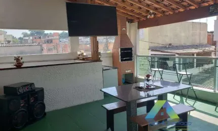 DIADEMA Sobrado 200M², 2 dormitórios, sala 2 ambientes, espaço gourmet, 2 vagas, ótima localização e valor !!!